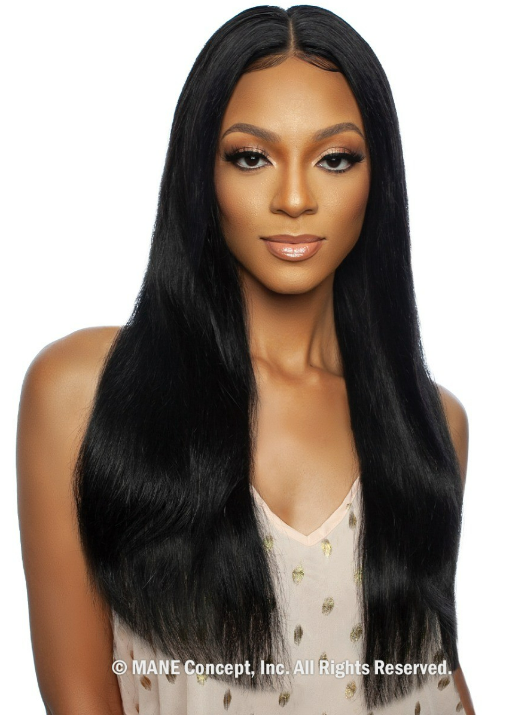 Mane Concept Trill 13A Human Hair HD 13X4 Lace Front Wig TROR206 Spanish Curl 20"