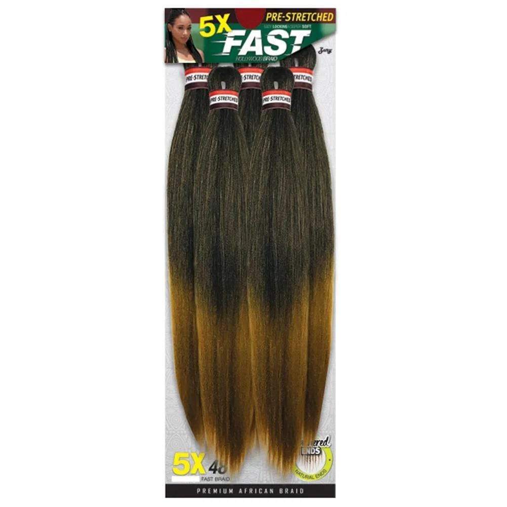 ZURY 5X PRE-STRETCHED BRAIDING HAIR - FAST BRAID 24" - Elevate Styles