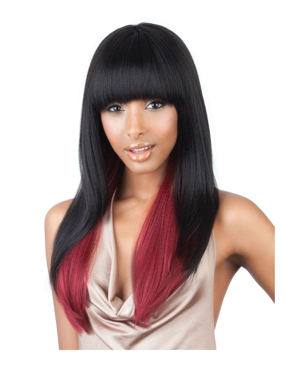 Mane Concept Brazilian Brown Sugar Remi Human Hair Mix Wig BS103 - Elevate Styles