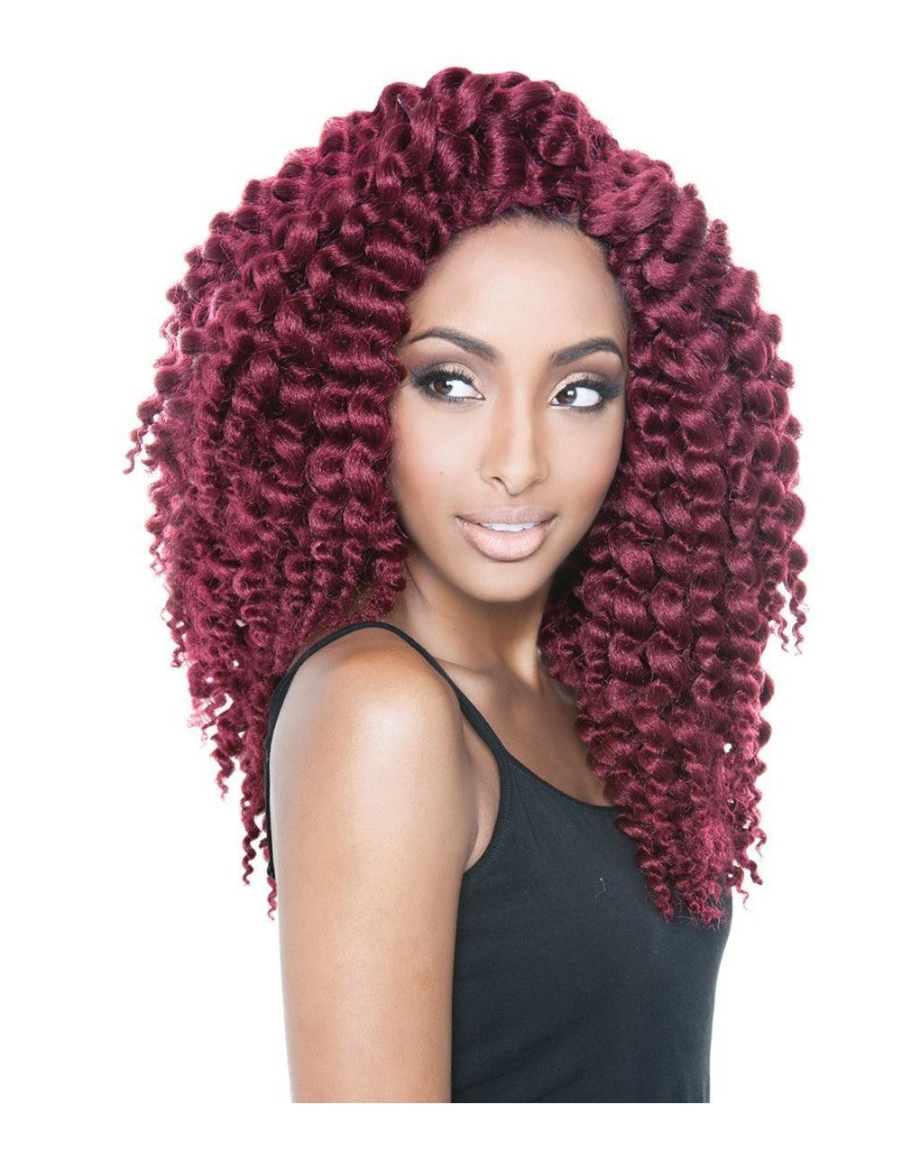 Afri Naptural Synthetic Pre-Twisted Crochet Braid 2X Senegal Bantu Twist 12 - Elevate Styles