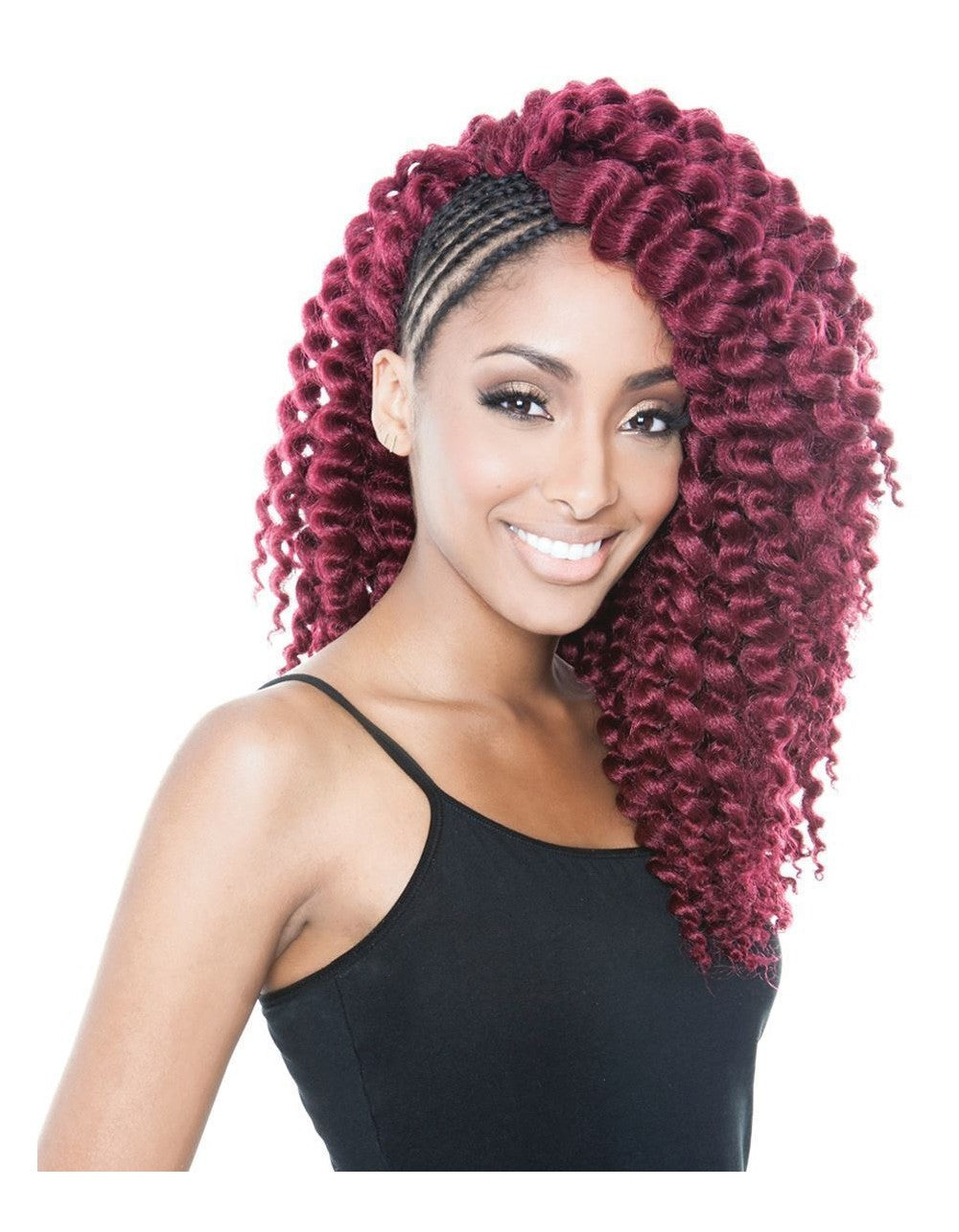 Afri Naptural Synthetic Pre-Twisted Crochet Braid 2X Senegal Bantu Twist 12 - Elevate Styles