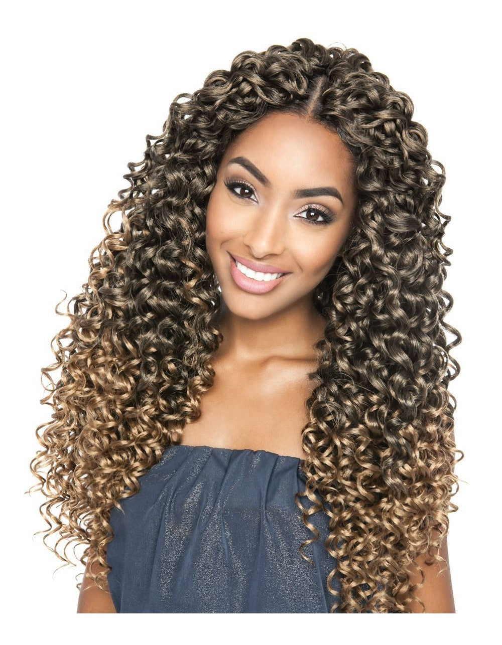 Mane Concept Caribbean Bundle Crochet Braid DEEP TWIST 18"  CB28 - Elevate Styles