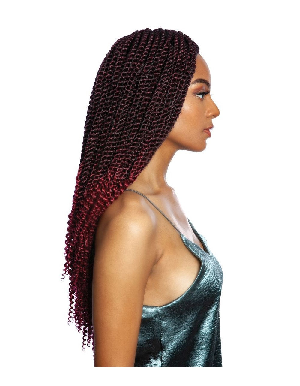 Mane Concept Afri-Naptural Crochet Braid 3X COILY ENDS SENEGAL TWIST 18" SB308 - Elevate Styles