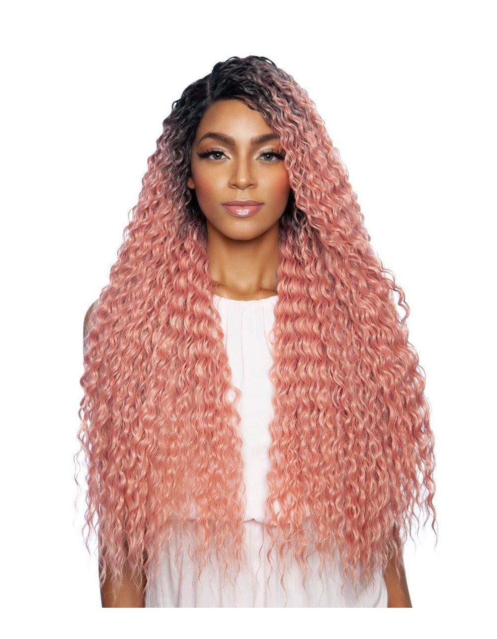 Mane Concept Mega Brazilian Single Bundle Human Hair Mix Sassy Wave 24" MBSS24 - Elevate Styles