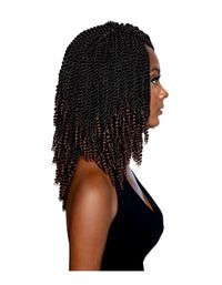 Thumbnail for Mane Concept Afri-Naptural Crochet Braid SB311 - 3X COILY ENDS SENEGAL TWIST 10