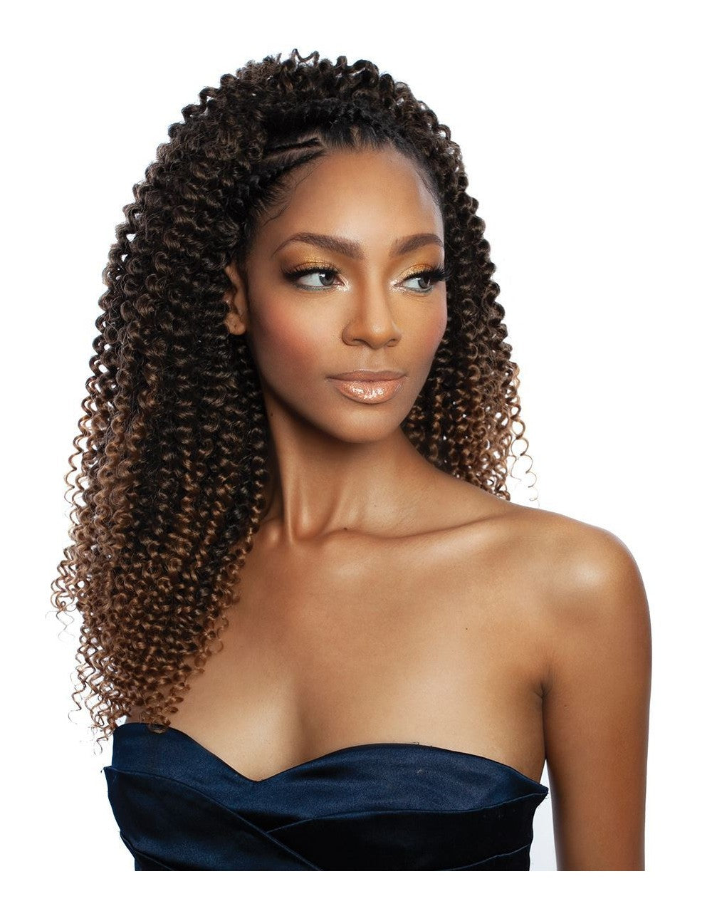 Mane Concept Afri Naptural Caribbean Crochet Braid 3x Passion Water Wave 14" CB3P15 - Elevate Styles