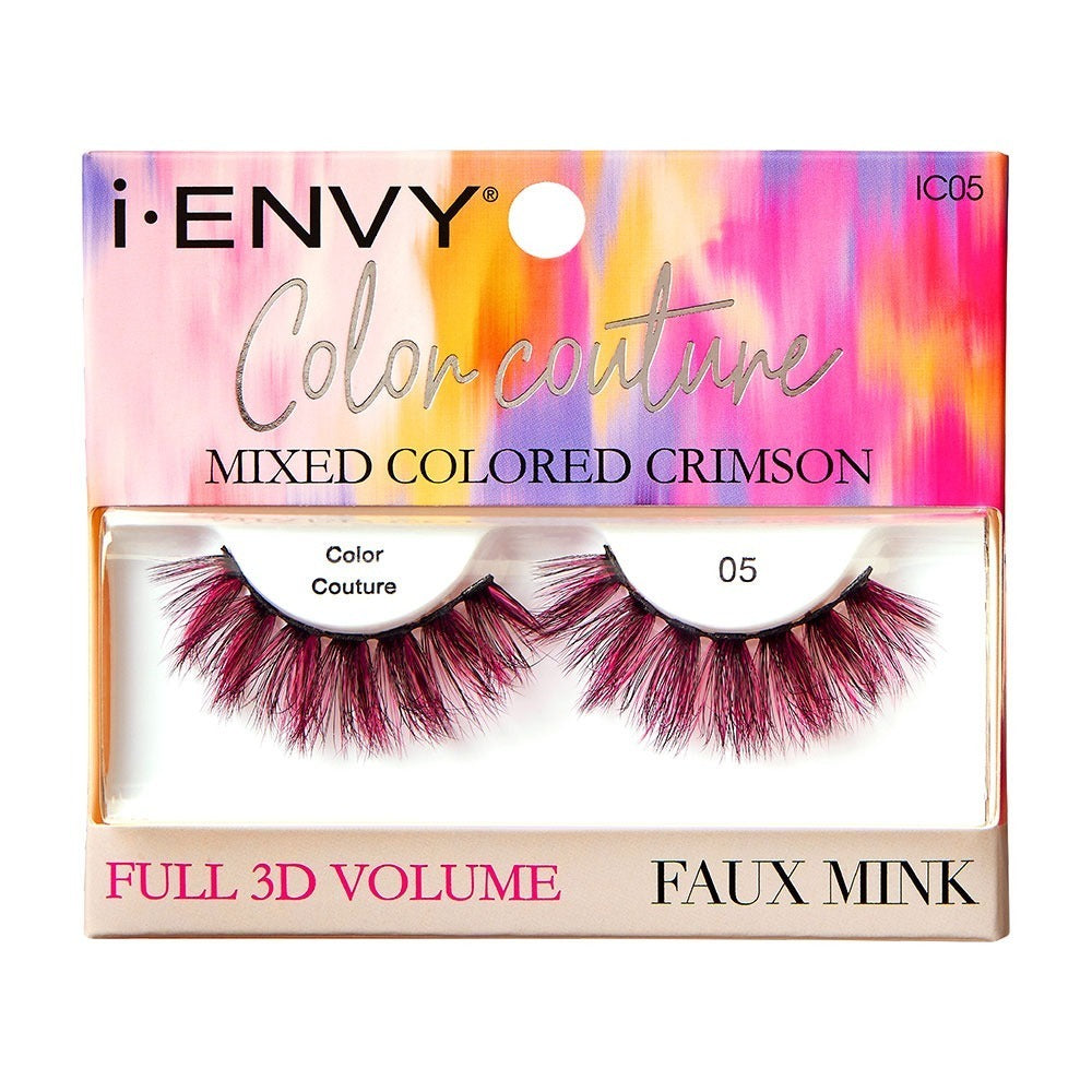 I Envy by Kiss Color Couture Faux Mink Lashes IC05 - Elevate Styles