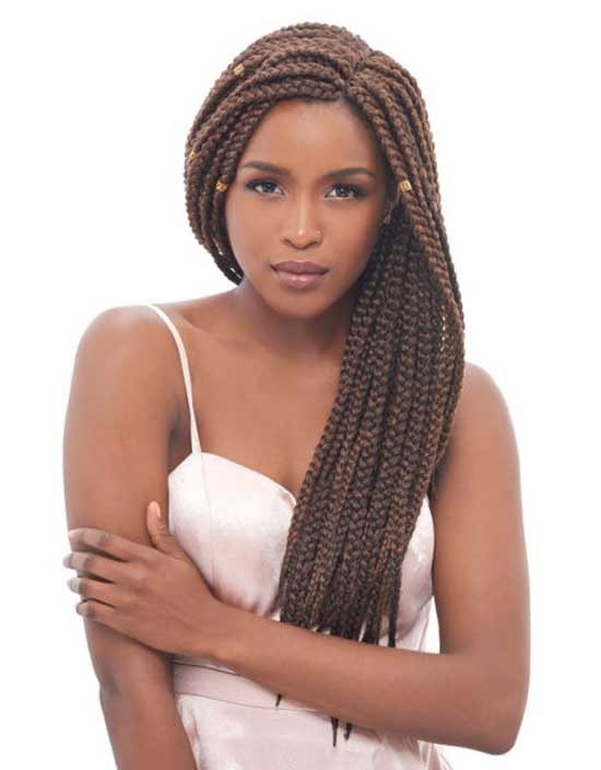 Janet Collection Crochet Braid 3S MEDIUM MAMBO BOX BRAID 20"