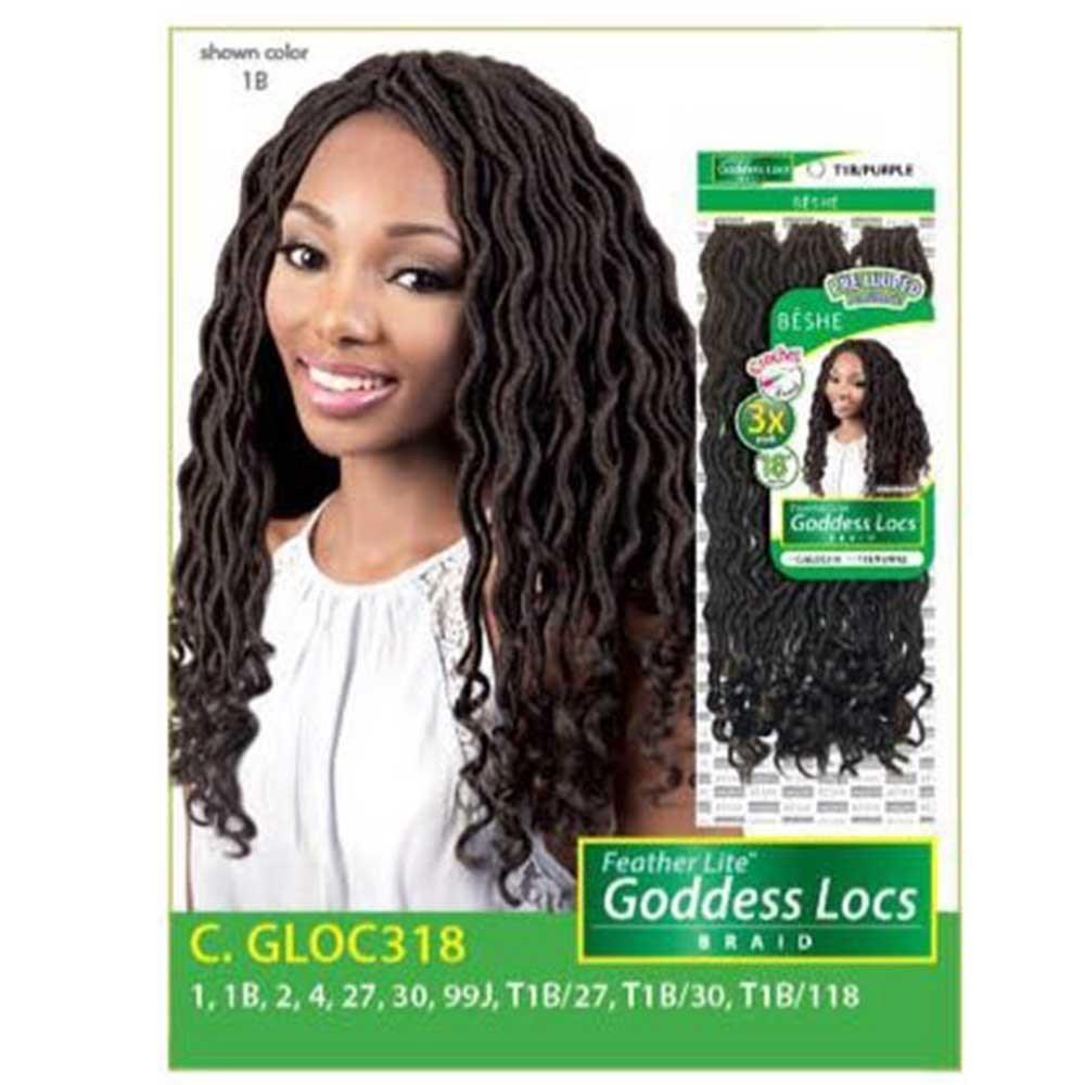 Beshe Crochet Braid C.GLOC318 3X Goddess Locs 18" - Elevate Styles