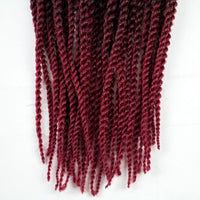 Thumbnail for Beshe CST.3X12 Synthetic Crochet Braid Senegal Twist 3 pack 12