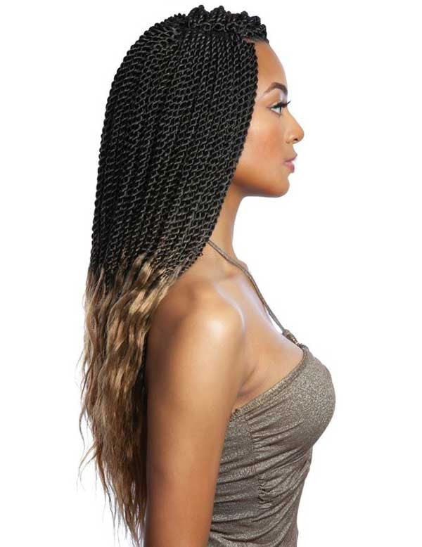 Mane Concept Afri-Naptural Crochet Braid SB306 3X Kritz Senegal Twist 18" - Elevate Styles