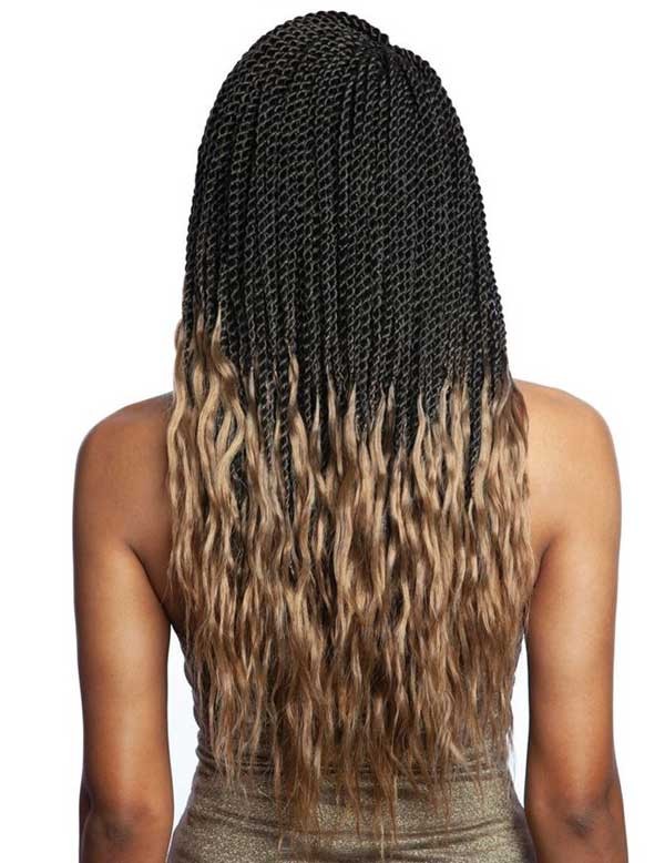 Mane Concept Afri-Naptural Crochet Braid SB306 3X Kritz Senegal Twist 18" - Elevate Styles