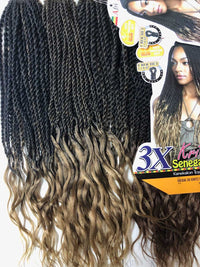 Thumbnail for Mane Concept Afri-Naptural Crochet Braid SB306 3X Kritz Senegal Twist 18