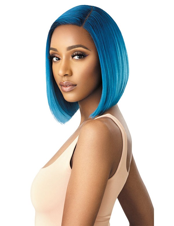 Outre Color Bomb Water Color Ombre Swiss Lace Front Wig Kiely - Elevate Styles