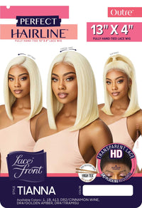 Thumbnail for Outre Perfect Hairline 13x4 Pre-Plucked Baby Hair Lace Front Wig Tianna - Elevate Styles