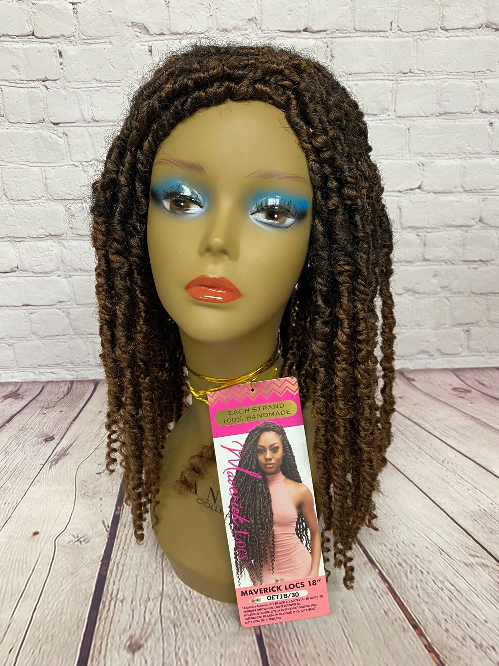 Janet Collection Nala Tress Crochet Braids Maverick Locs 18" - Elevate Styles