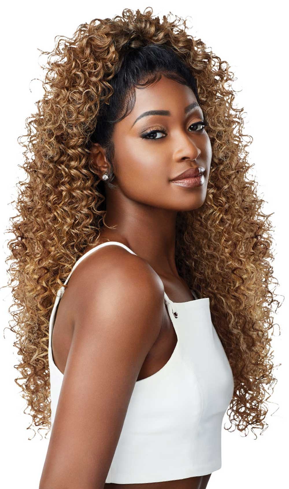 Outre Perfect Hairline Faux Scalp HD Transparent 13" x 6" Lace Front Wig Dominica - Elevate Styles