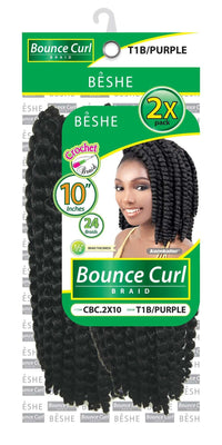 Thumbnail for Beshe Crochet 2x Braid Pre-Looped Crochet Braid Bounce Curl 10