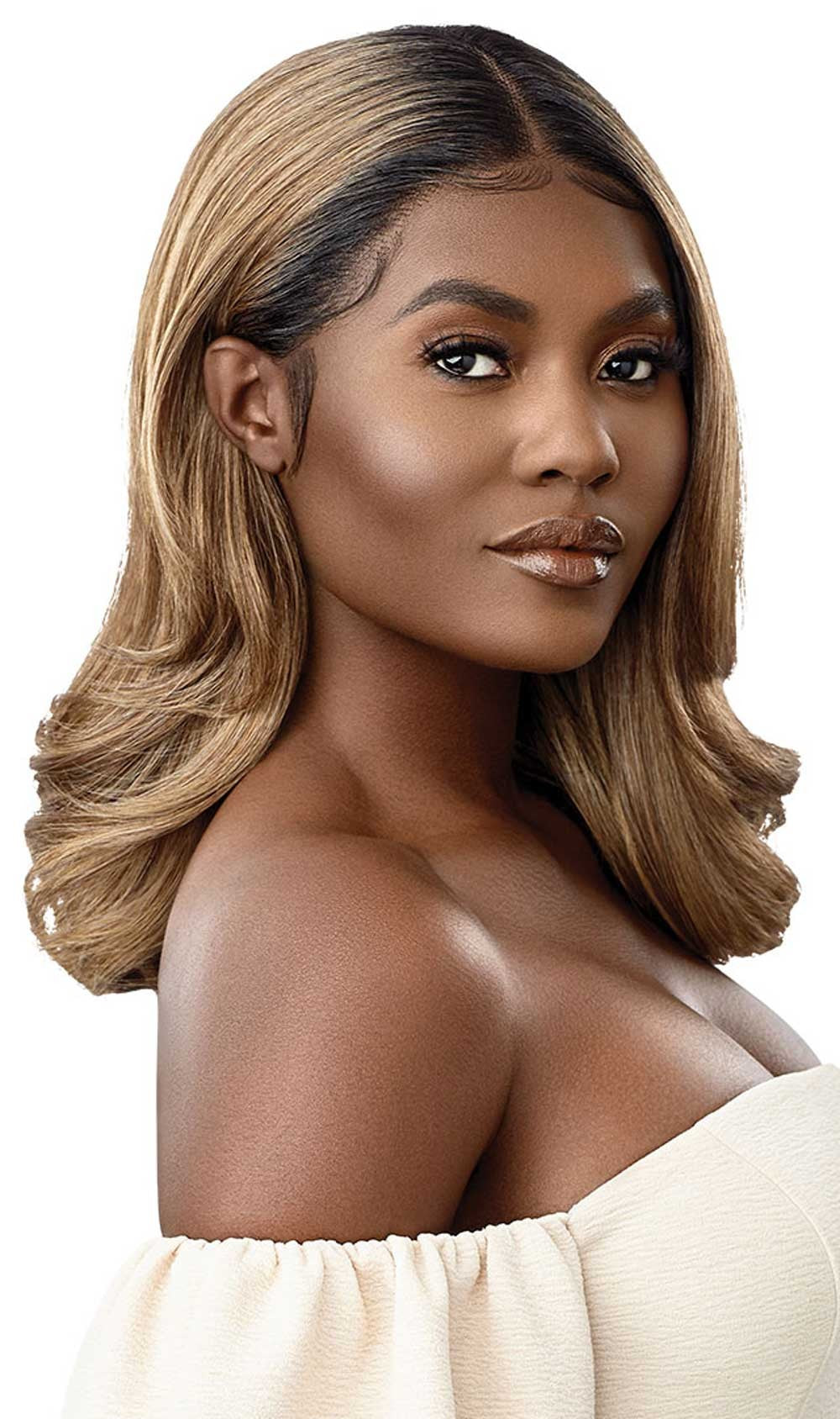 Outre Melted Hairline Collection HD Swiss Lace Front Wig Jenni - Elevate Styles