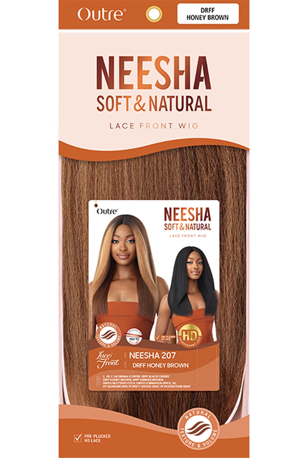 Outre Premium Soft & Natural HD Lace Front Wig Neesha 207 - Elevate Styles