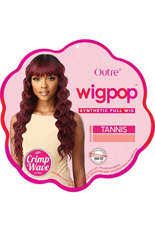 Outre Wigpop Long Curly Crimp Wig Tannis - Elevate Styles