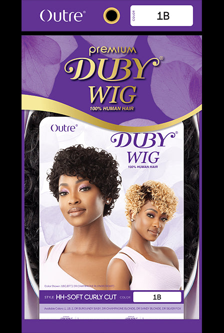 Outre Premium Duby 100% Human Hair Wig Soft Curly Cut - Elevate Styles