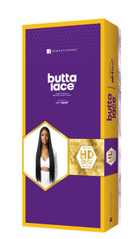 Thumbnail for Sensationnel Butta Lace Human Hair Blended Pre-Plucked HD Lace Front Wig Butta Straight 32