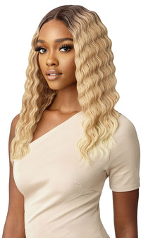 Thumbnail for Outre Synthetic Crimp Wave HD Transparent Lace Front Wig Lucy - Elevate Styles