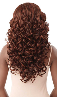 Thumbnail for Outre Synthetic Curly HD Transparent Lace Front Wig Angelique - Elevate Styles