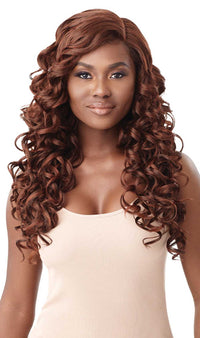 Thumbnail for Outre Synthetic Curly HD Transparent Lace Front Wig Angelique - Elevate Styles