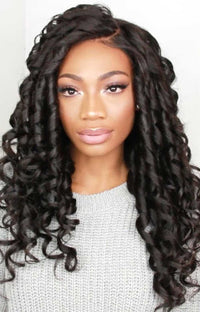 Thumbnail for Outre Synthetic Curly HD Transparent Lace Front Wig Angelique - Elevate Styles