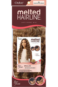 Thumbnail for Outre Melted Hairline Collection - HD Swiss Layered Wavy Yaki Lace Front Wig Briallen - Elevate Styles