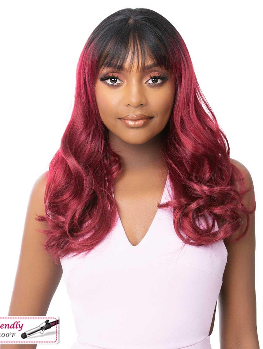 Its a Wig Premium Loose Curl Bang Wig Marcia - Elevate Styles