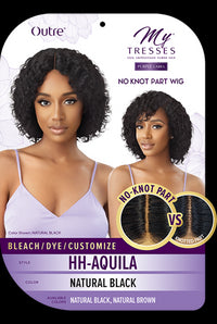 Thumbnail for Outre My Tresses Purple Label No Knot Part 100% Unprocessed Human Hair Wig Aquila - Elevate Styles