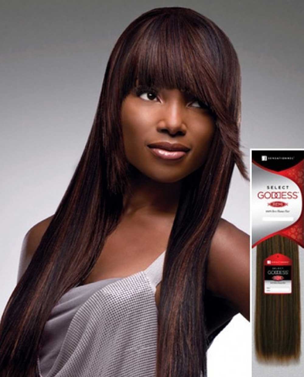 Sensationnel Goddess Select 100% Remi Human Hair Yaki Weaving 12" - Elevate Styles