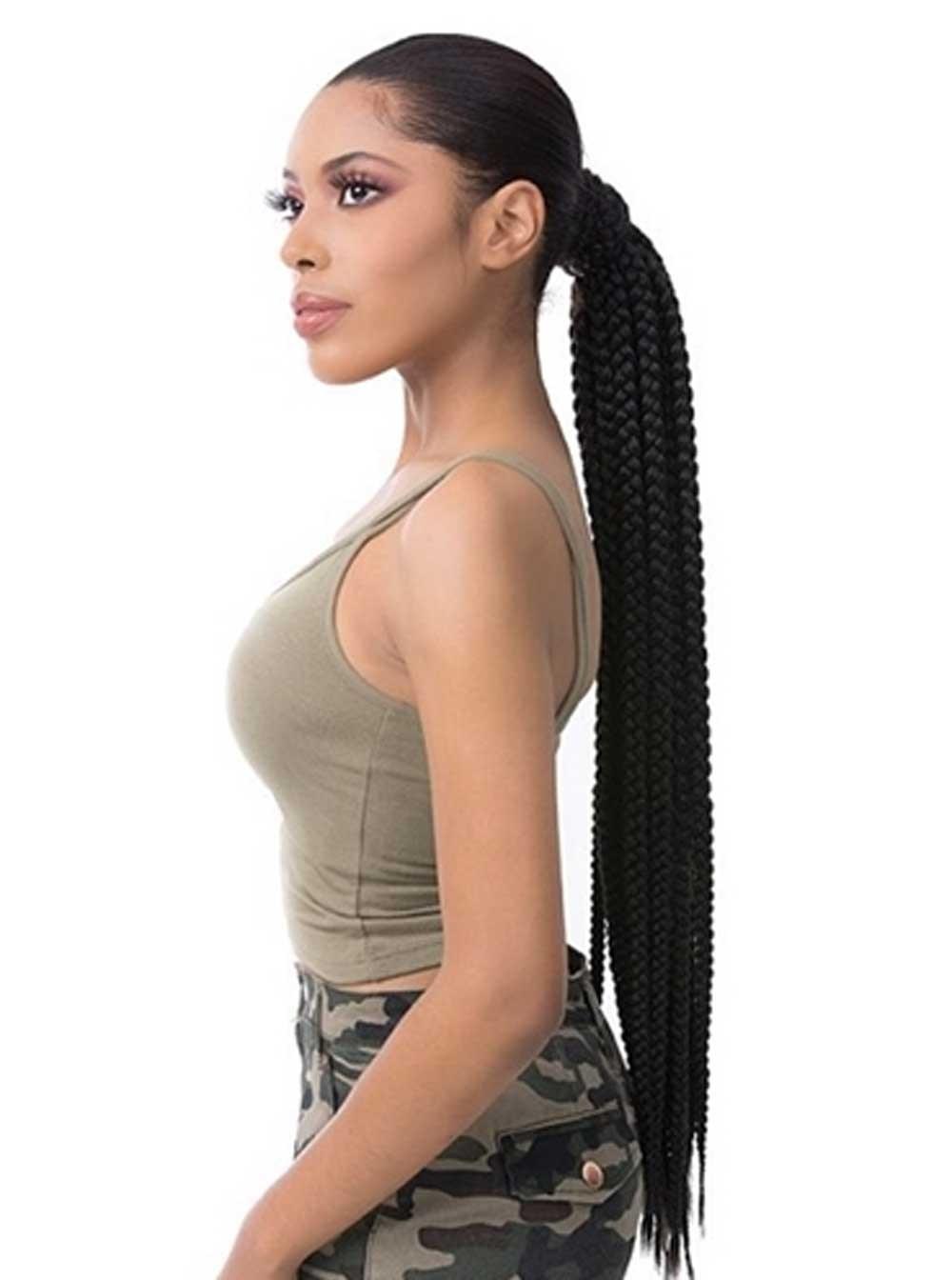 Goldentree Premium Wrap Ponytail Wrap Box Braid 28" - Elevate Styles