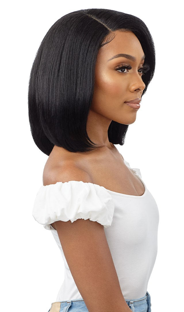 Outre Synthetic Pre-Plucked HD Transparent Lace Front Wig Every 11 - Elevate Styles