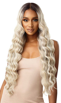 Thumbnail for Outre Synthetic Sleek Lay Part HD Transparent Lace Front Wig Dalilah 34