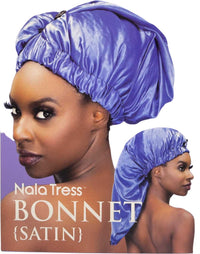 Thumbnail for Janet Collection Nala Tress Bonnet Satin with Secure Button - Elevate Styles