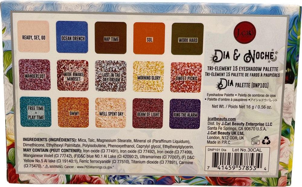 J Cat Dia & Noches Tri Element Pigment Palette Dia DNP101 - Elevate Styles