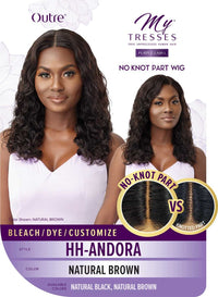 Thumbnail for Outre My Tresses Purple Label 100% Unprocessed Human Hair No Knot Part Wig HH Andora - Elevate Styles