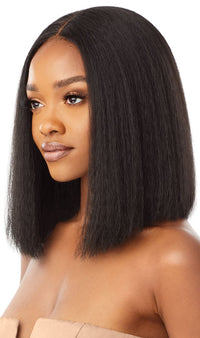 Thumbnail for Outre Synthetic Pre-Plucked HD Transparent Lace Front Wig Annie Bob 12