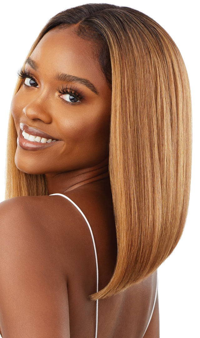 Outre Synthetic Pre-Plucked HD Transparent Lace Front Wig Every 3 - Elevate Styles