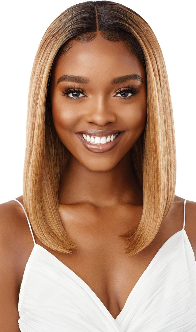 Outre Synthetic Pre-Plucked HD Transparent Lace Front Wig Every 3 - Elevate Styles