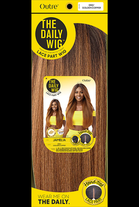 Outre The Daily Wig Premium Synthetic Hand-Tied Lace Part Wig Jamelia - Elevate Styles