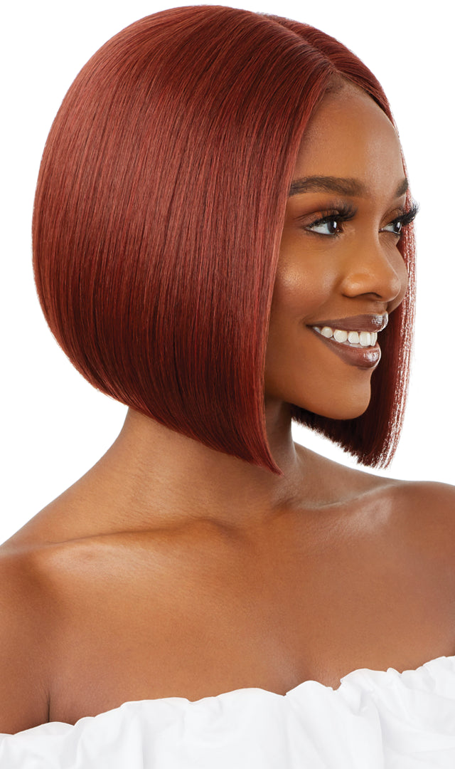 Outre Synthetic Pre-Plucked HD Transparent Lace Front Wig Every 1 - Elevate Styles