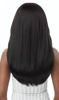 Thumbnail for Outre Big Beautiful Hair Human Blend Leave Out U Part Wig Dominican Blowout 22