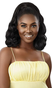 Thumbnail for Outre Synthetic Converti-Cap Wig Charming Waves - Elevate Styles