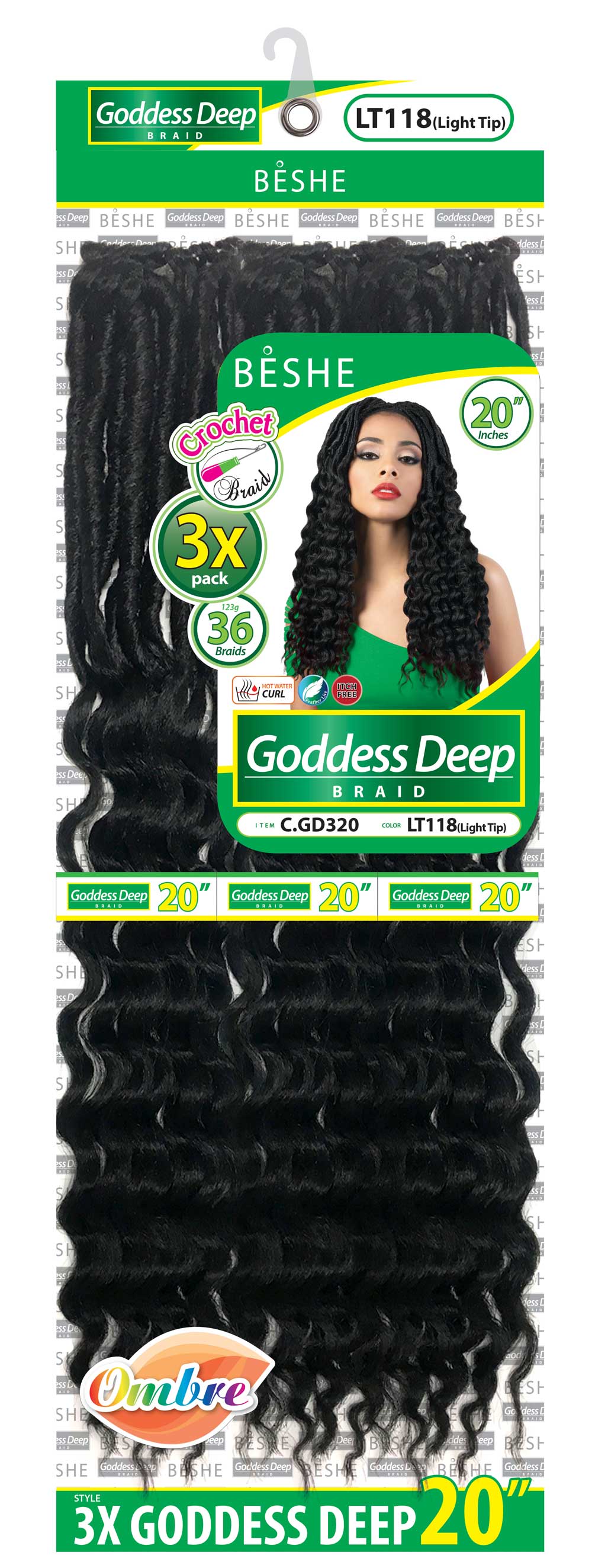 Beshe 3x Goddess Loc Deep Crochet Braid C.GD320 - Elevate Styles