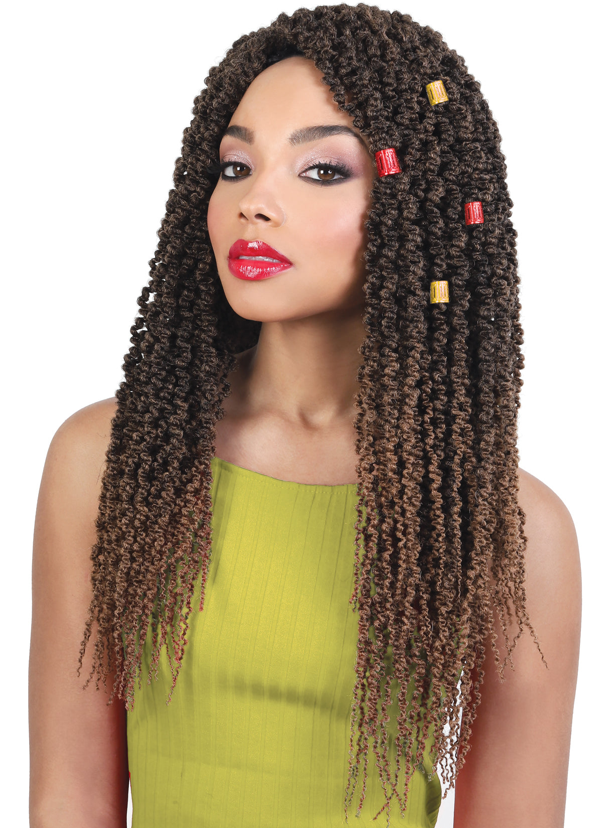 Beshe Crochet 3x Braid Pre-Looped Crochet Braid THIN PASSION TWIST C.PASSN318 - Elevate Styles